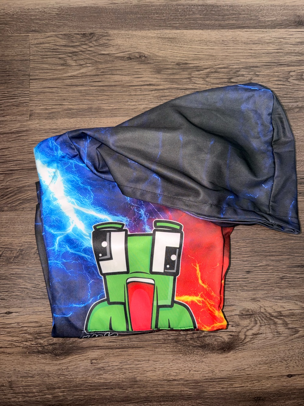 Unspeakable Lightning Print Hoodie